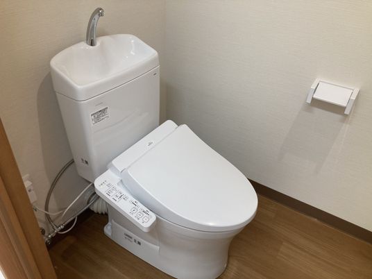 広々としたトイレ