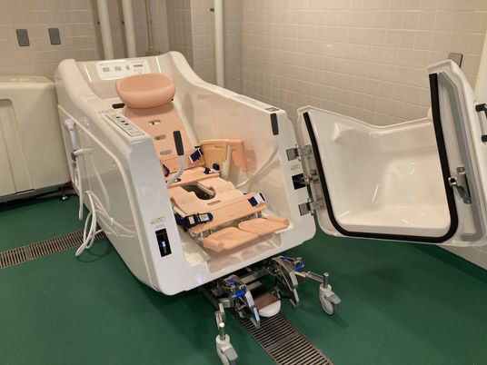 体が楽な浴室