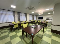 広々とした食堂