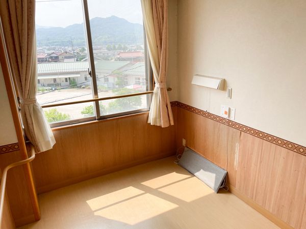 自然光が入る居室