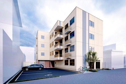 立派な建物の外観