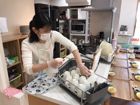キッチンの様子