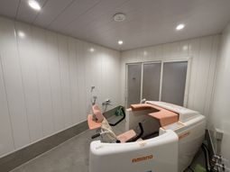 リラックスできる浴室