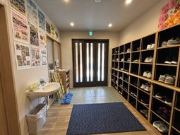 便利な靴収納の入口
