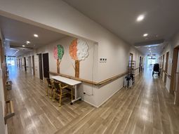 明るい廊下