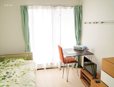 明るい個室居室