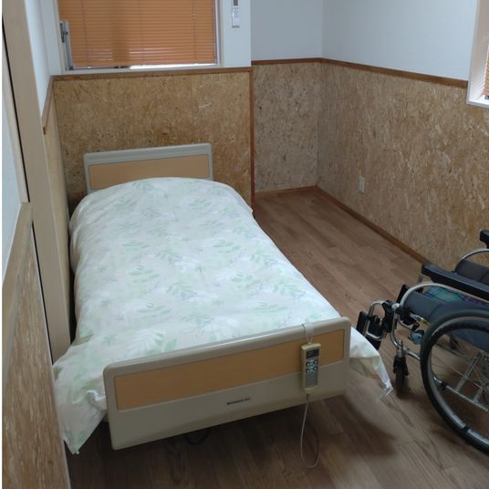 車椅子対応の個室