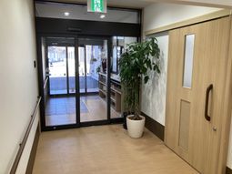 明るい廊下