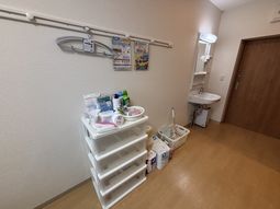 機能的な洗面台