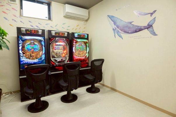 遊び心を感じる室内