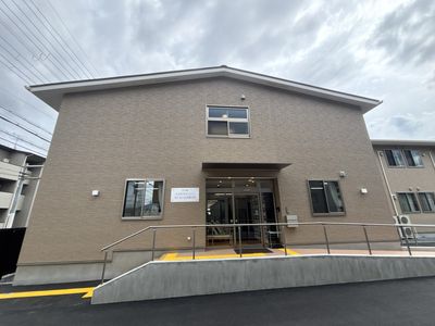 新築施設の外観