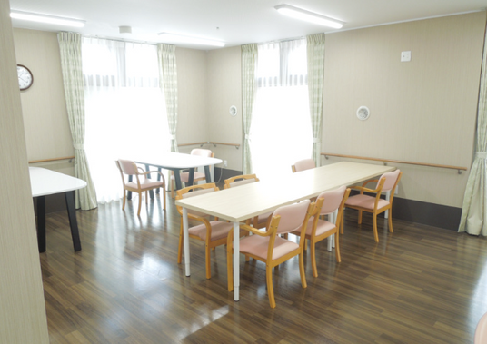 開放的な食堂