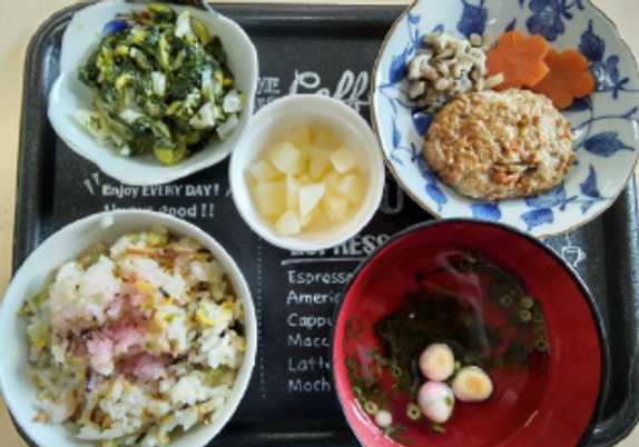 健康的な和朝食の盛り付け