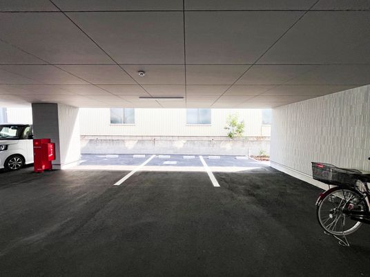 駐車場の様子