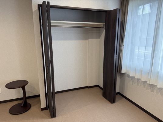 クローゼットの部屋