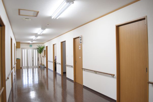 明るい廊下