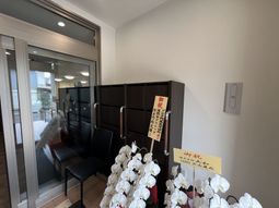 エントランス付近の様子