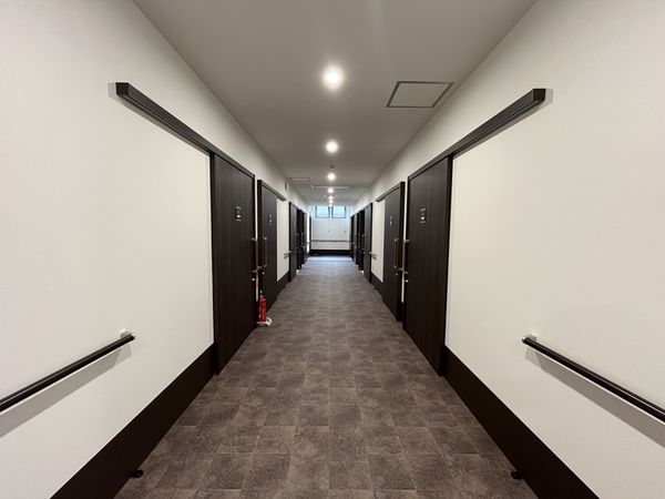 清潔な廊下