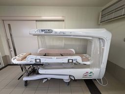 最新設備の浴室