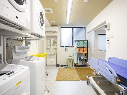 洗濯機がある部屋