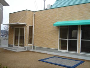 外観の建物正面  