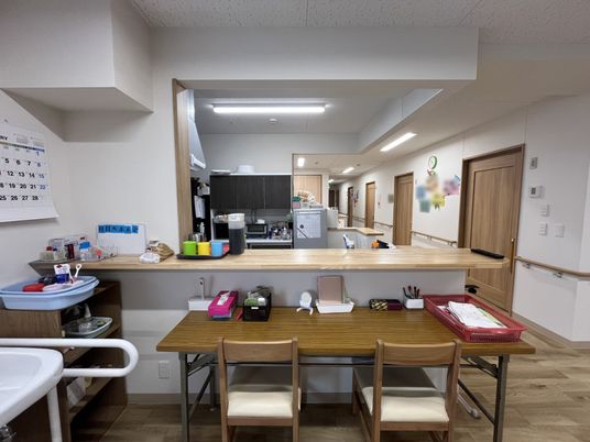 共用スペースの一角