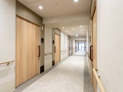 安全な移動ができる廊下