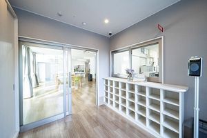 広々としたエントランス