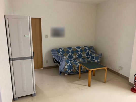 休憩室の一角