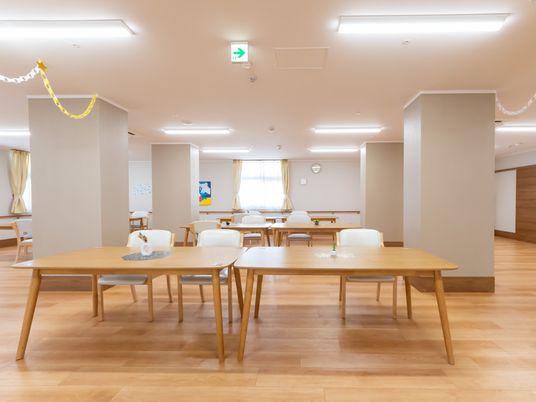 開放感ある広々とした空間  