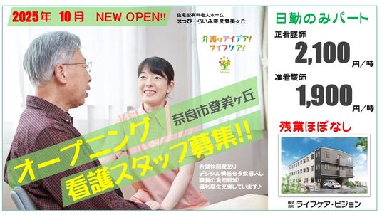 スタッフ募集ポスター