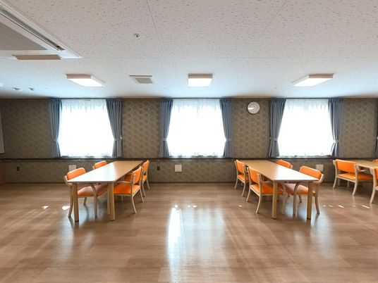 光あふれる食堂