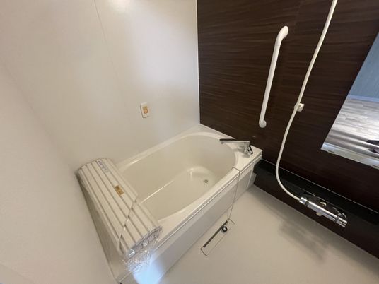 バリアフリーの浴室