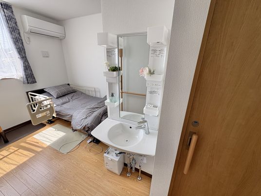 明るい空間の居室