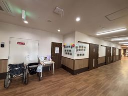 広々とした廊下