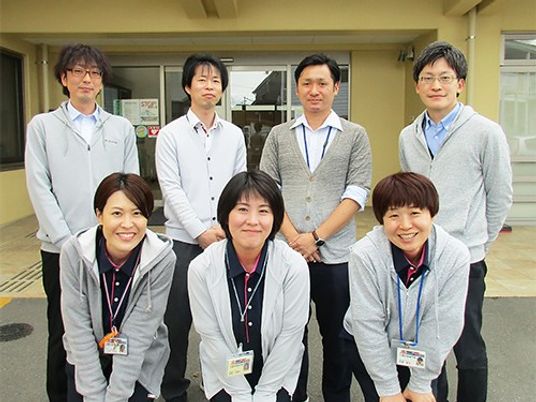 スタッフ集合のエントランス  