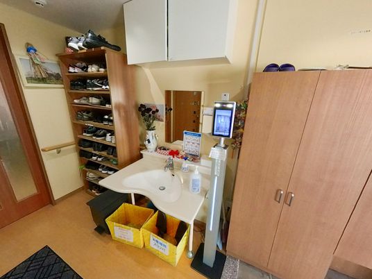 居室のエントランス部分