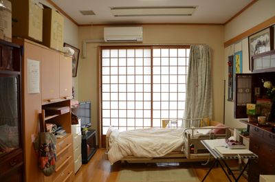 落ち着いた感じの居室
