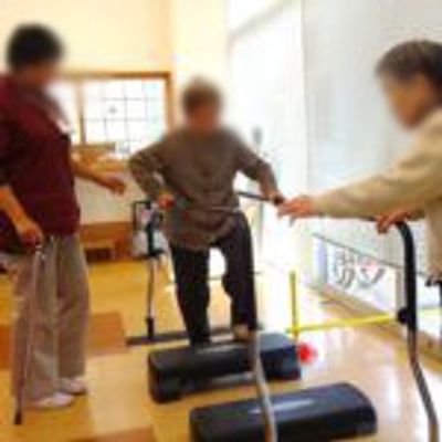 訓練用具のある部屋