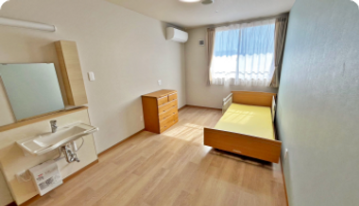 日当たりのよい居室