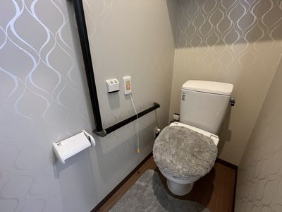ゆとりあるトイレ空間