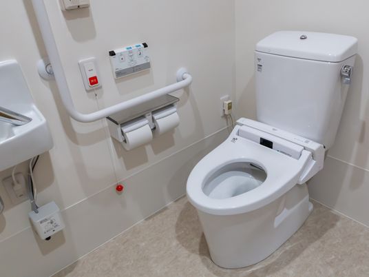 安全設備のトイレ
