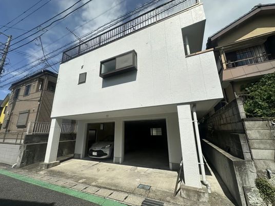 住宅街の外観  