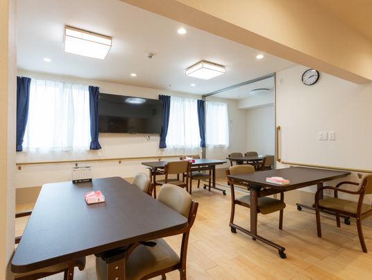 自然光が入る空間