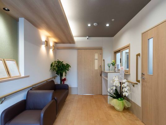 居心地よい空間の廊下