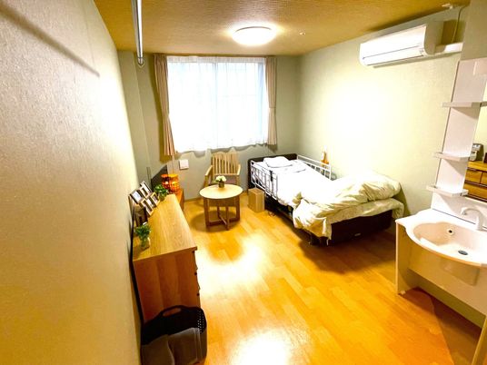 明るく広い居室