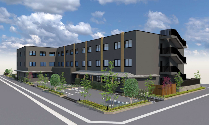 落ち着いた外観