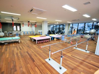 広々とした機能訓練室
