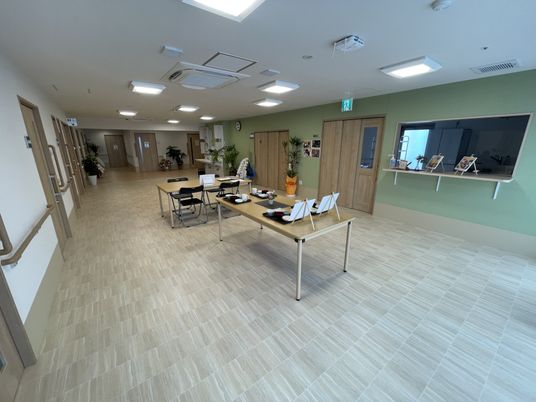 広い空間の共用部