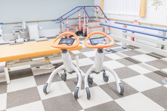 訓練機器のある部屋
